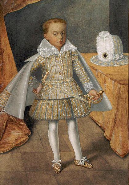Portrait of Prince Alexander Charles Vasa., unknow artist